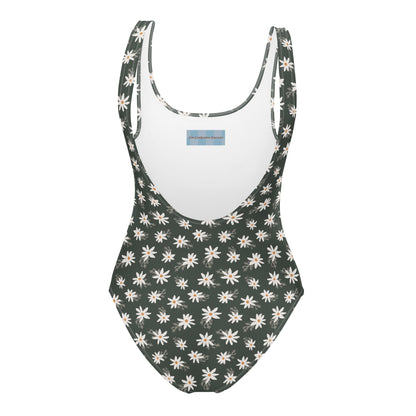 Spring Notions—Ditsy Daisies One-Piece Swimsuit