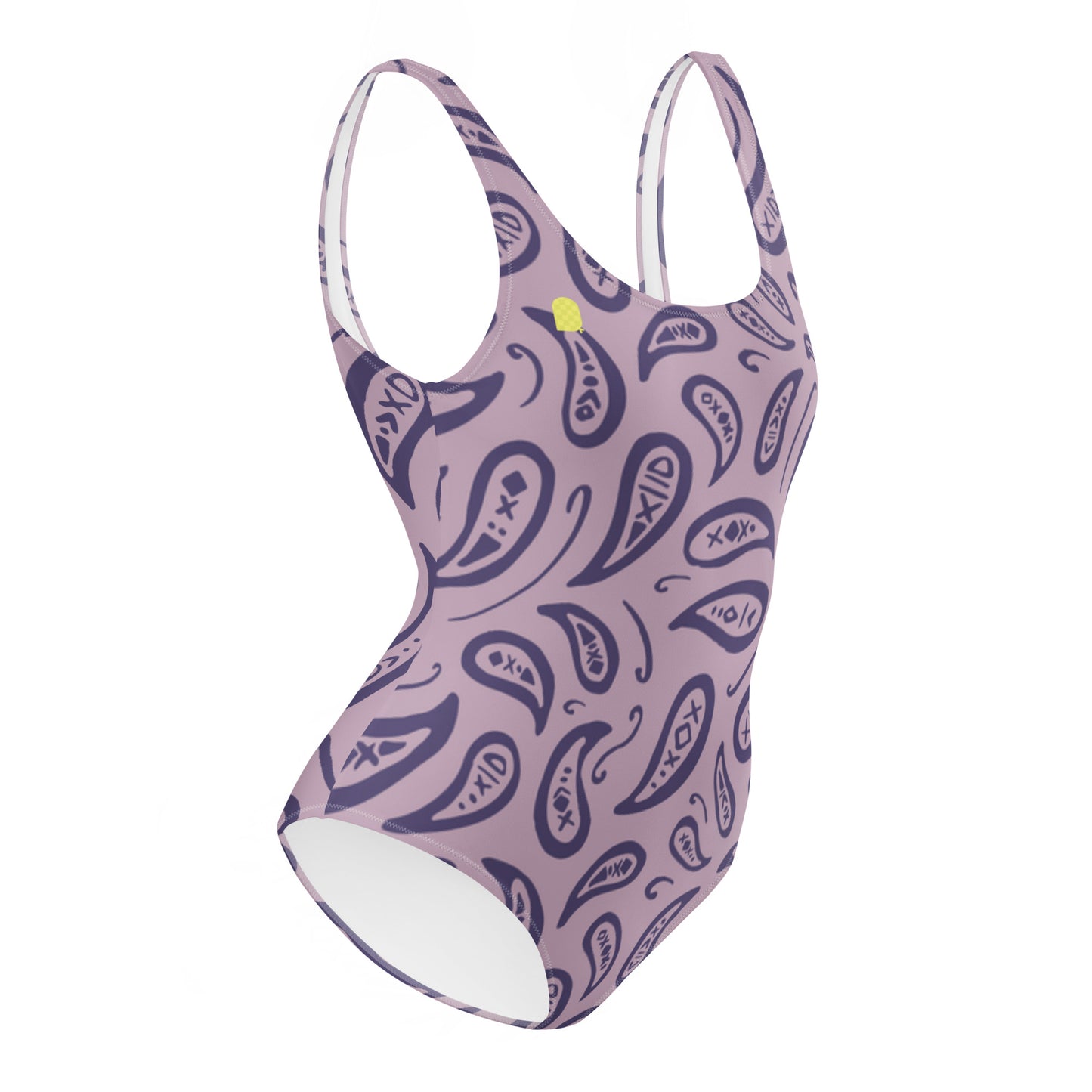 Out West—Disco Cowgirl—Bandana Paisley One-Piece Swimsuit