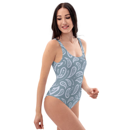 Out West—Classic—Bandana Paisley One-Piece Swimsuit