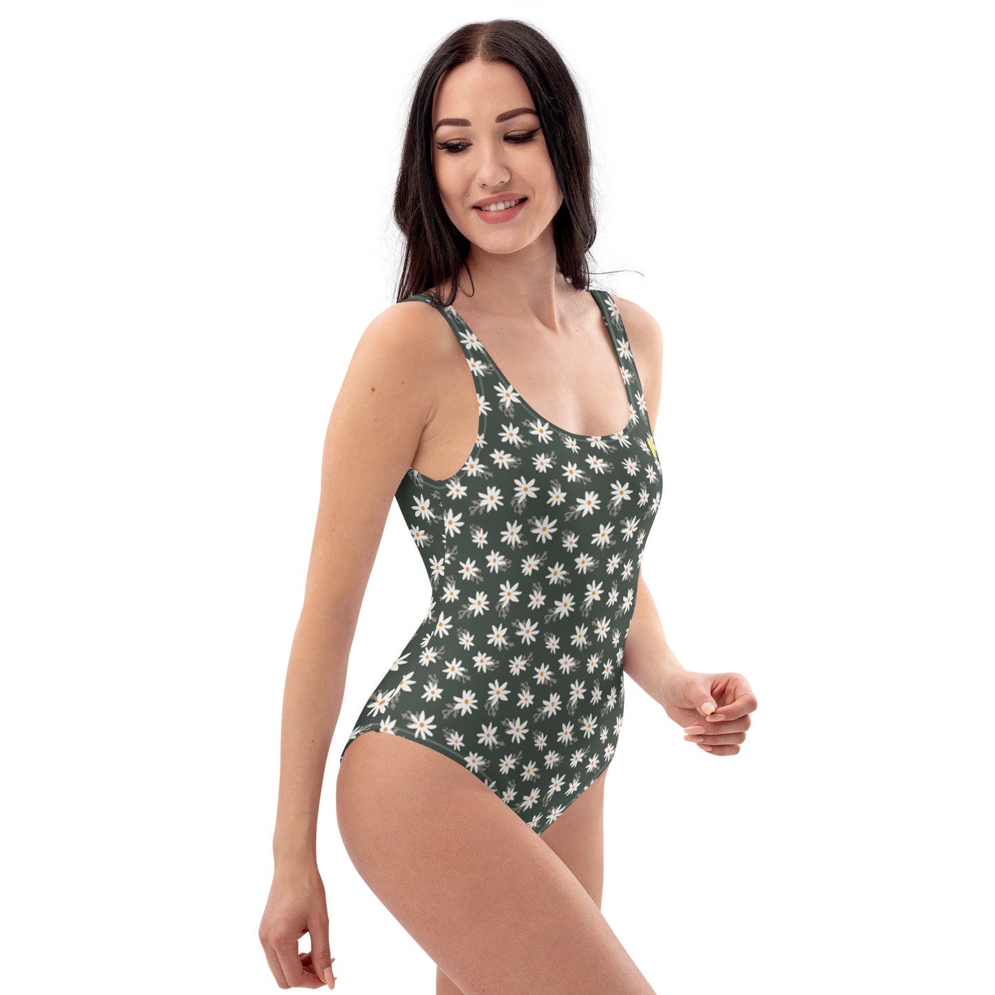 Spring Notions—Ditsy Daisies One-Piece Swimsuit