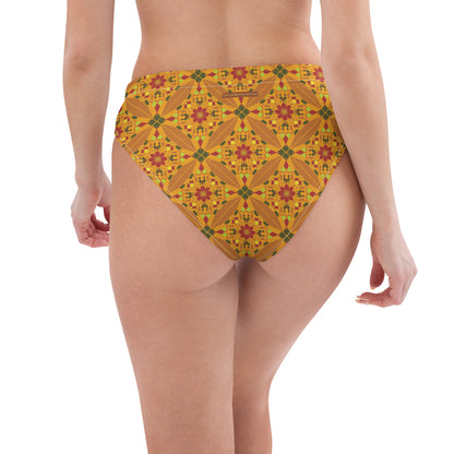 Flower Power—Daylight—Flower Child Tile Bikini Bottom