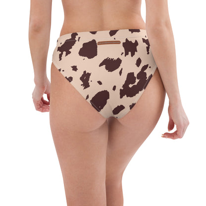 Out West—Classic—Cow Hide Bikini Bottom