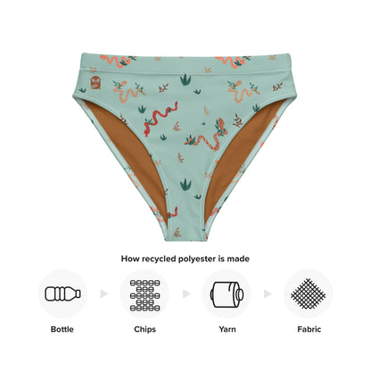 Out West— Classic—Snakes in the Grass Bikini Bottom