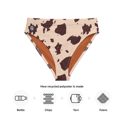 Out West—Classic—Cow Hide Bikini Bottom