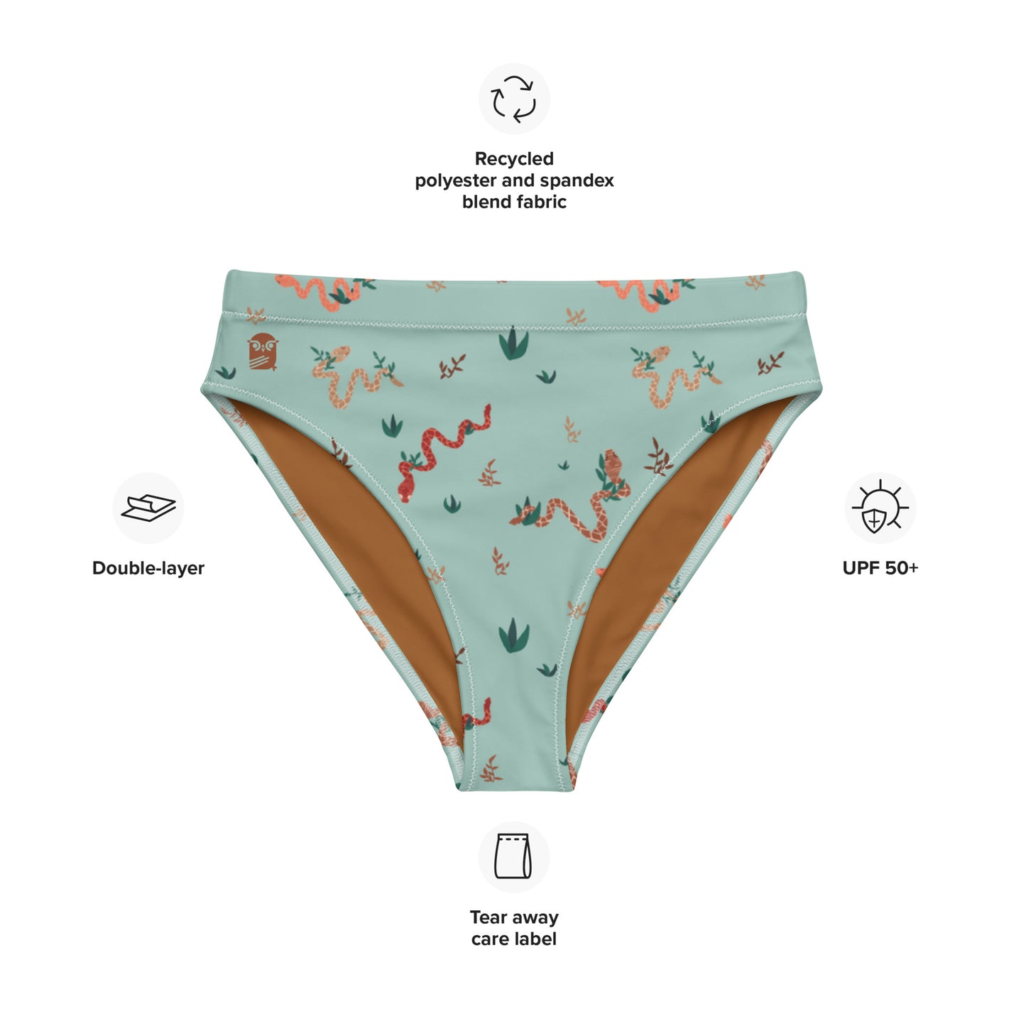 Out West— Classic—Snakes in the Grass Bikini Bottom