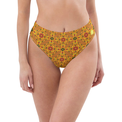 Flower Power—Daylight—Flower Child Tile Bikini Bottom