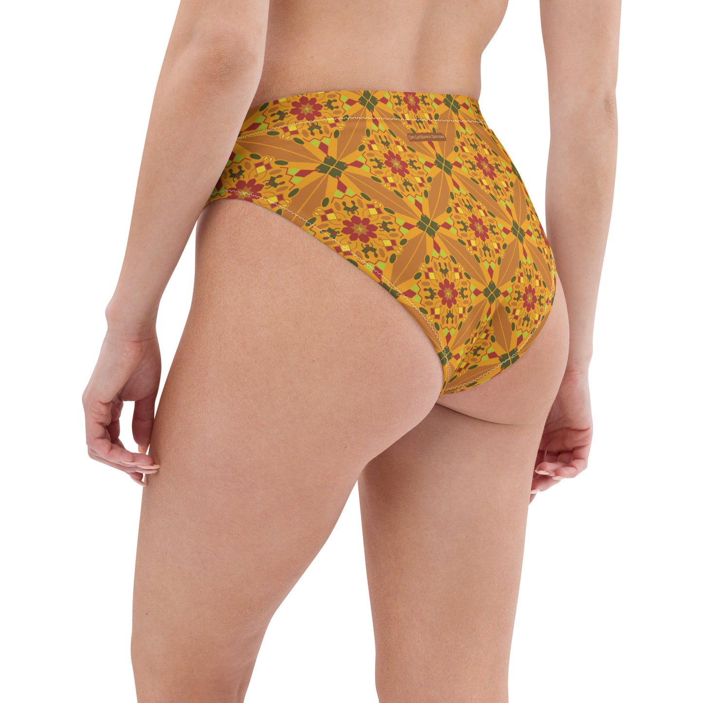 Flower Power—Daylight—Flower Child Tile Bikini Bottom