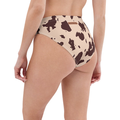 Out West—Classic—Cow Hide Bikini Bottom