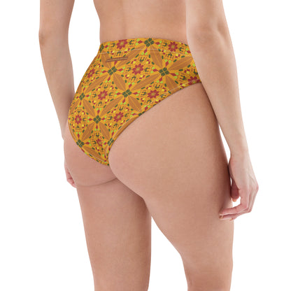 Flower Power—Daylight—Flower Child Tile Bikini Bottom