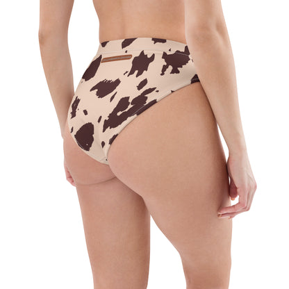 Out West—Classic—Cow Hide Bikini Bottom