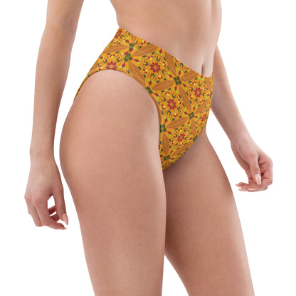 Flower Power—Daylight—Flower Child Tile Bikini Bottom