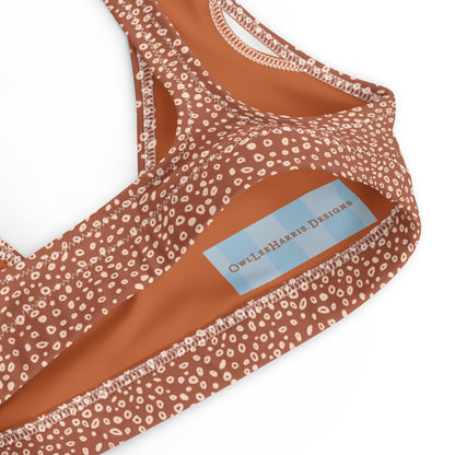 Daydreamer—Red Sand Bikini Top—Small Scale