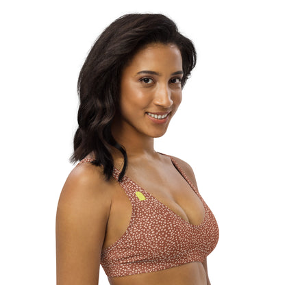 Daydreamer—Red Sand Bikini Top—Small Scale