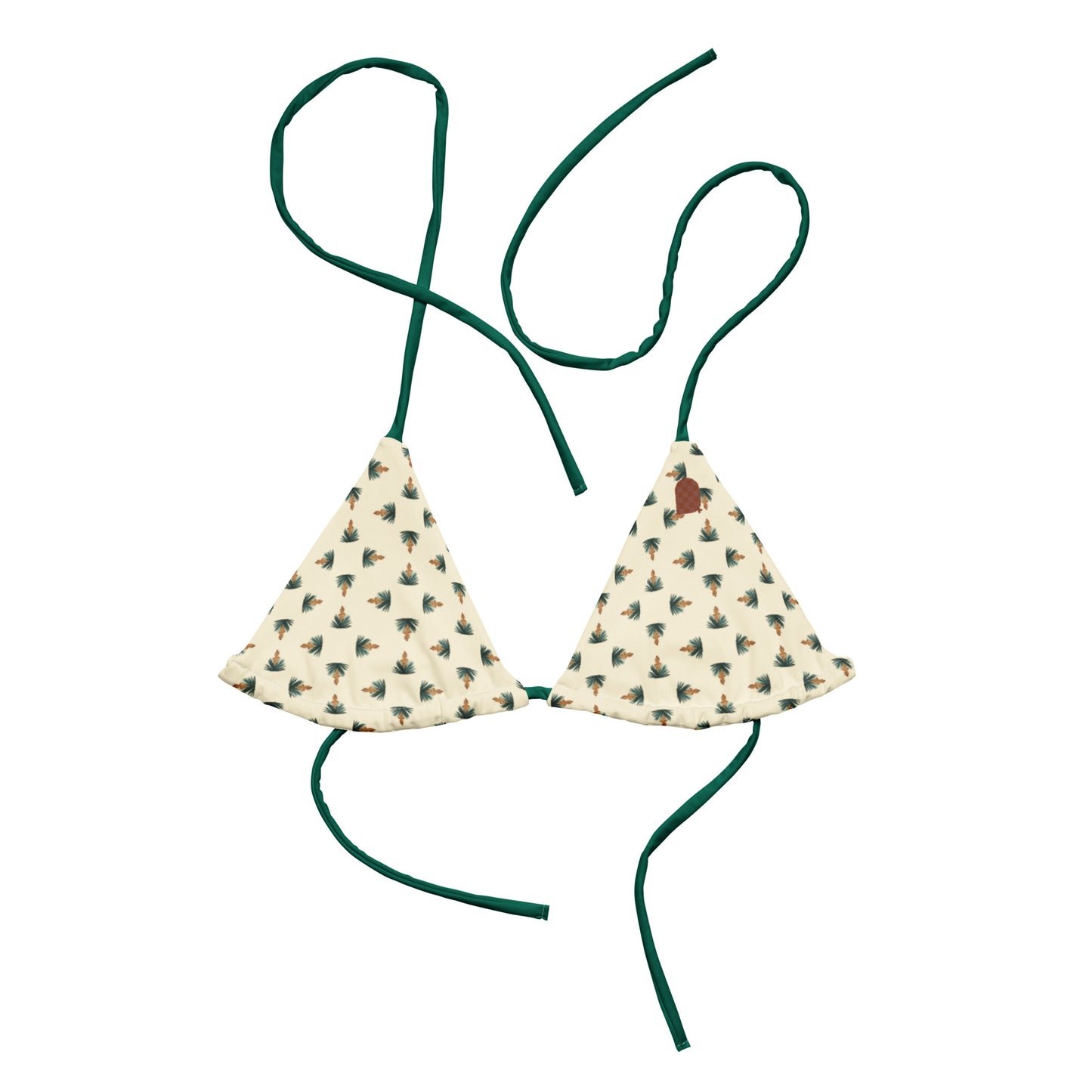 Daydreamer—Yucca Garden Tile String Bikini Top