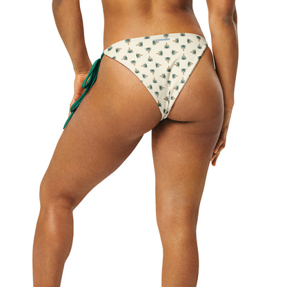 Daydreamer—Yucca Garden Tile String Bikini Bottom