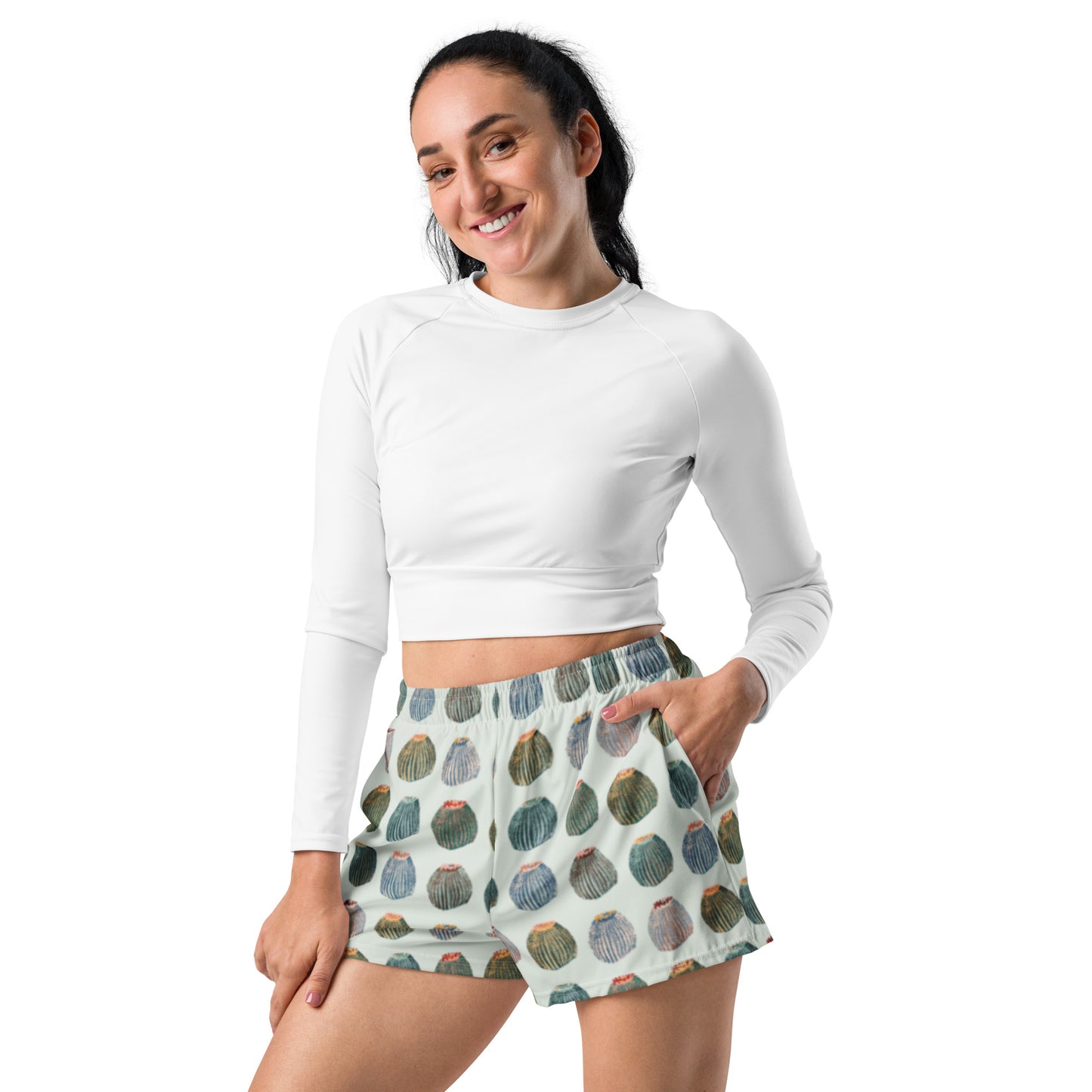 Out West—Classic—Cacti Pop Art Athletic Shorts