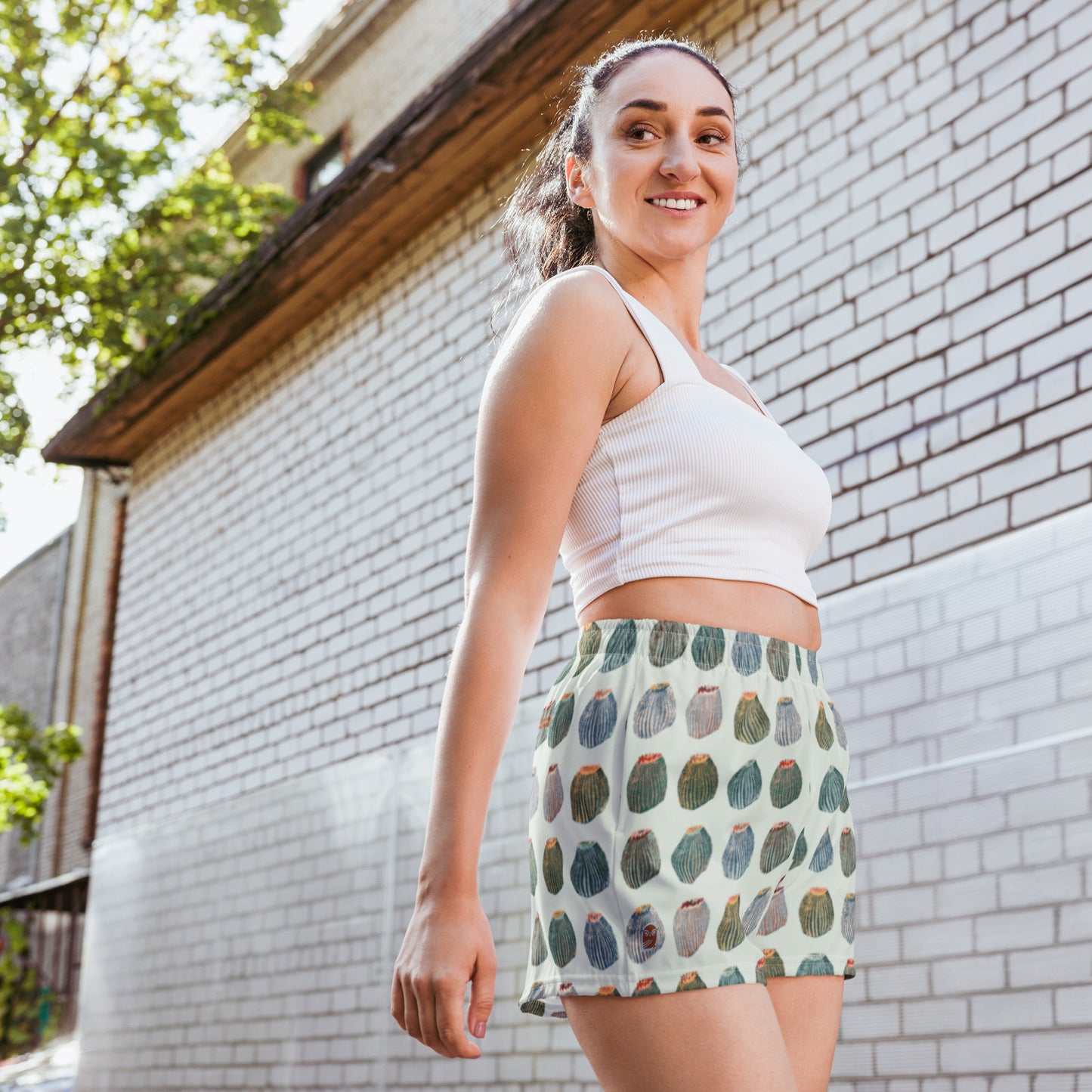 Out West—Classic—Cacti Pop Art Athletic Shorts