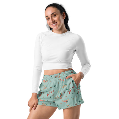 Out West—Classic—Snakes in the Grass Athletic Shorts