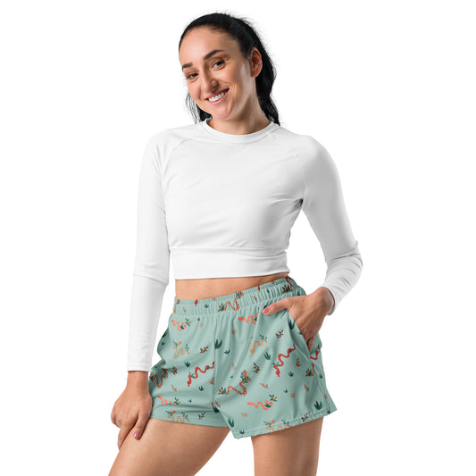 Out West—Classic—Snakes in the Grass Athletic Shorts