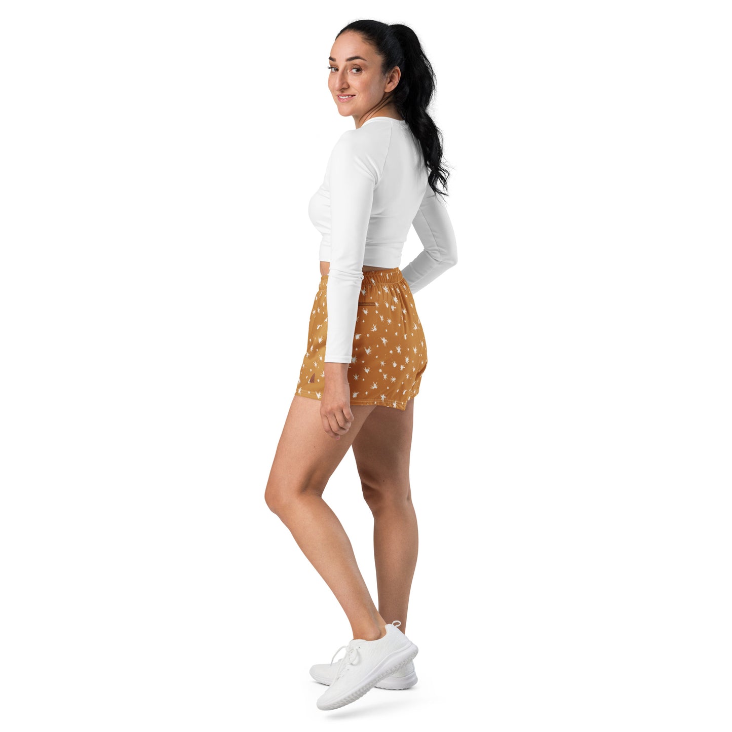 Spring Notions—Dandelion Seeds Athletic Shorts