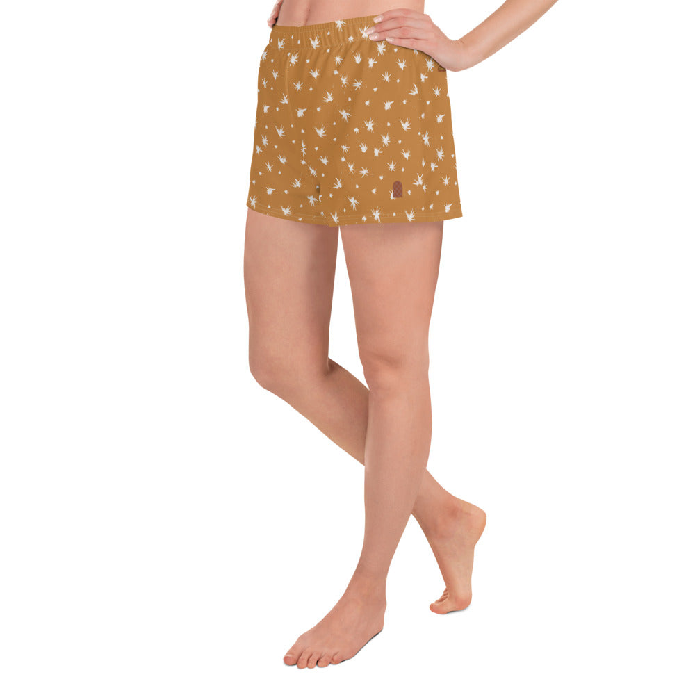 Spring Notions—Dandelion Seeds Athletic Shorts